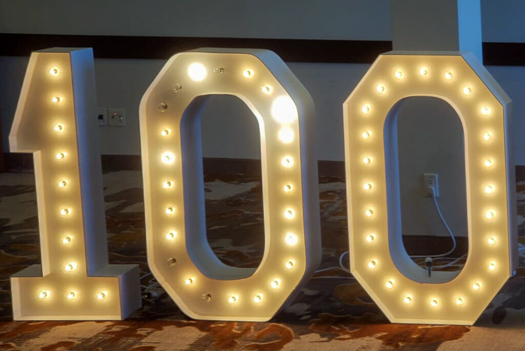 100 - Kingston Marquee Letter Rentals