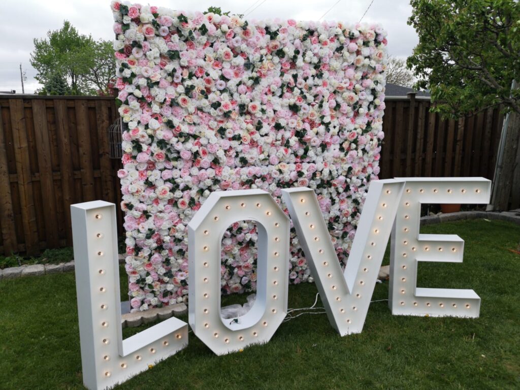 Best Location with Belleville Marquee Letter Rentals