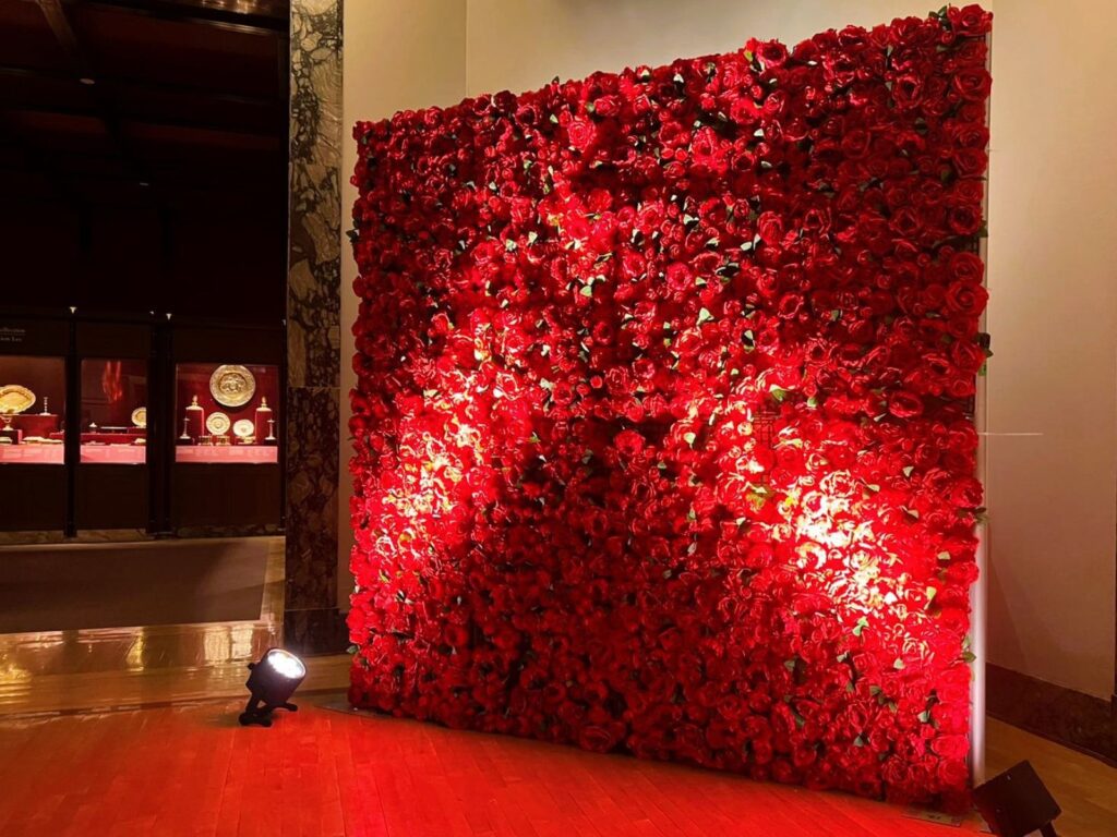 Red rose-Belleville Flower Wall Decoration