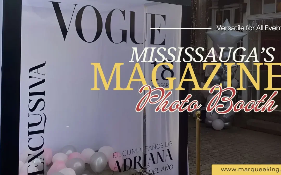 Mississauga’s Premier Magazine Photo Booth