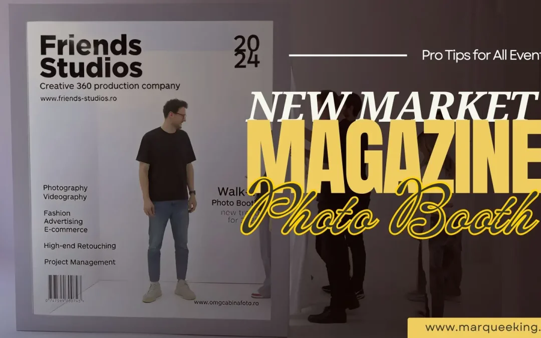 Newmarket Magazine Photo Booth for Rent
