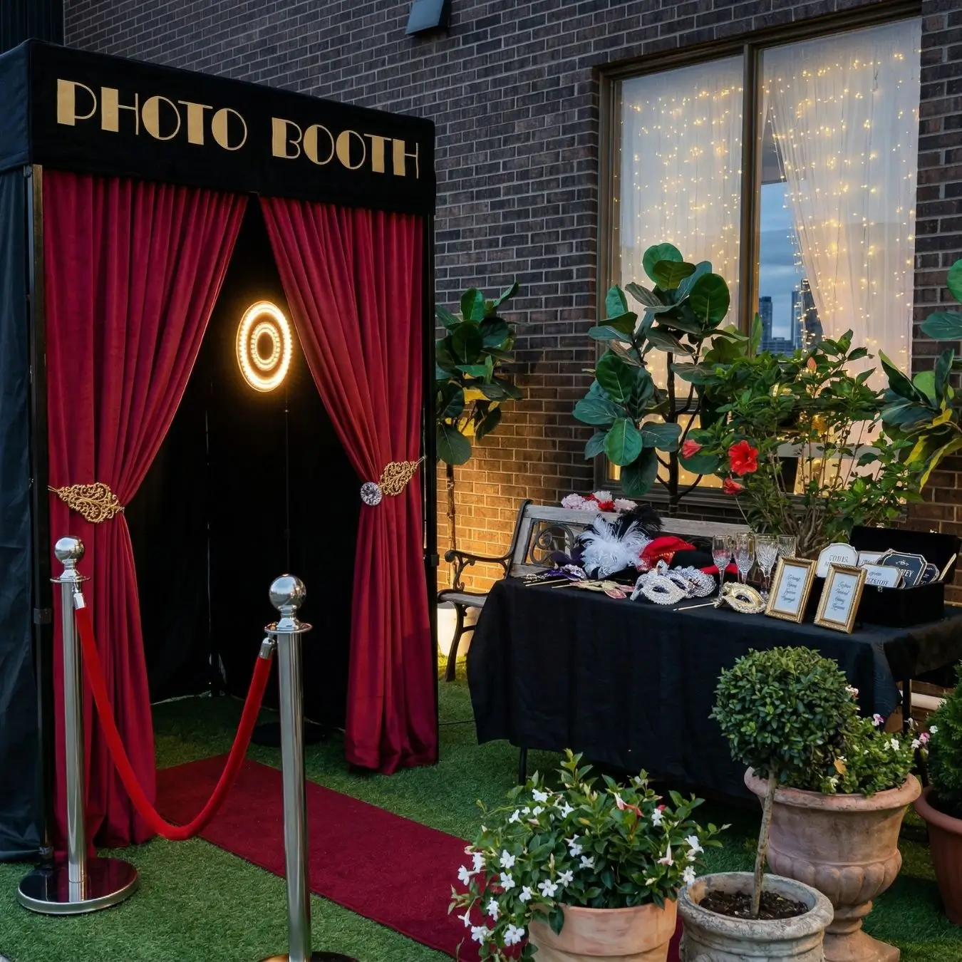 Enclosed Photo Booth Rental Enclosed Photo Booth Rental